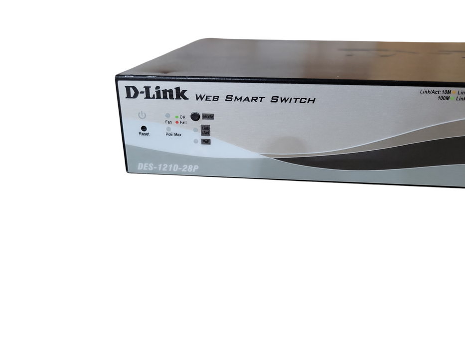 D-LINK DES-1210-28P 28 Port Fast Ethernet Web Smart PoE Switch