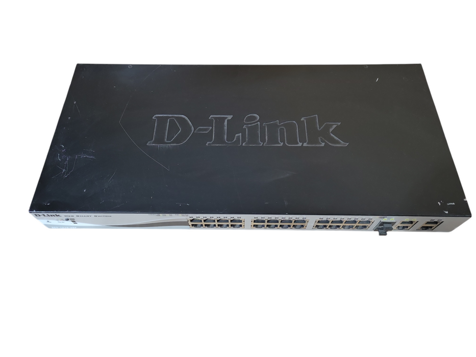 D-LINK DES-1210-28P 28 Port Fast Ethernet Web Smart PoE Switch