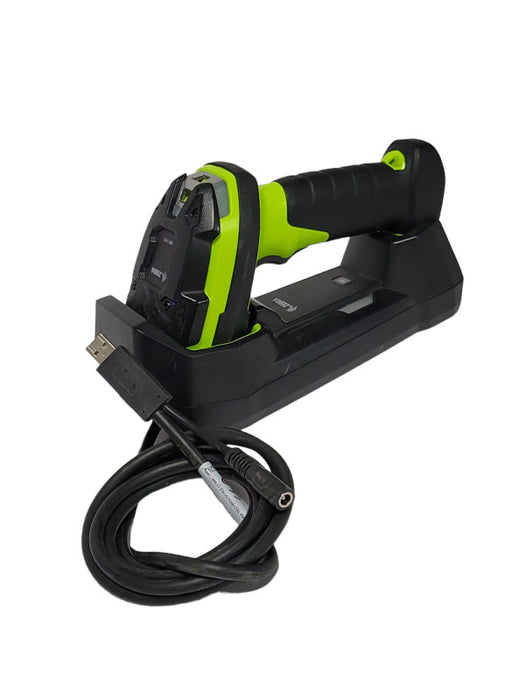 Zebra Cordless Barcode Scanner DS3678-ER2F003VZWW w/ Cradle, SEE _