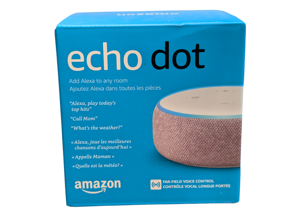 Lot of 19x NEW Amazon echo dot 3rd gen Alexa