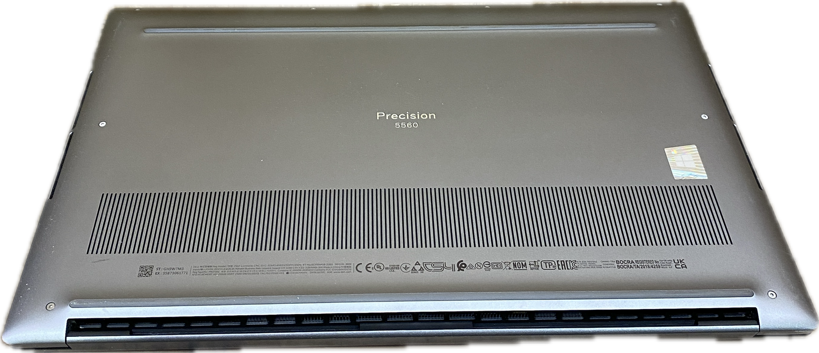 Dell Precision 5560 4K TOUCH i7-11800H NVIDIA T1200 4GB GPU 16GB RAM 256SSD READ