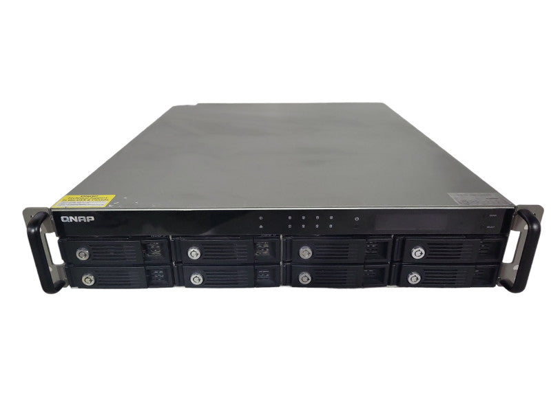 QNAP TS-809U, 8-Bays Network Attached Storage, 4 GB RAM, 4x 2TB HDD !