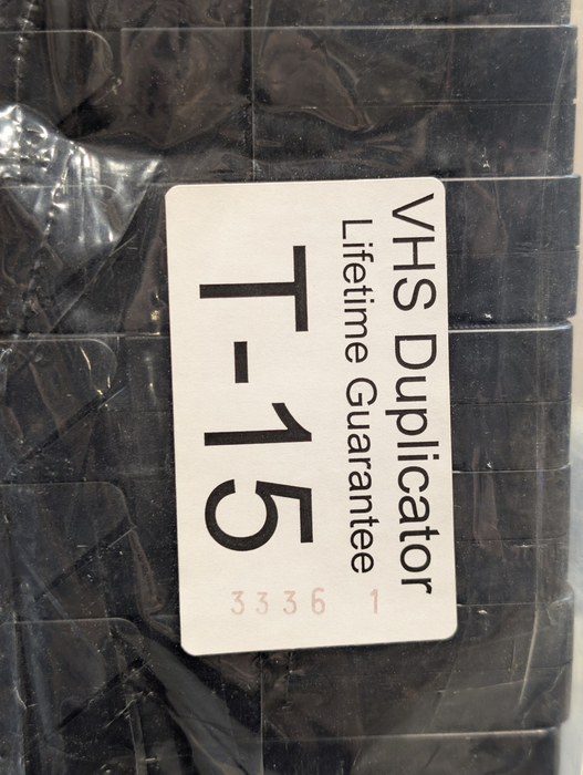 Lot of 60x NEW T-15 VHS Blank Video Tapes SHGBC Super high Grade-Backcoated