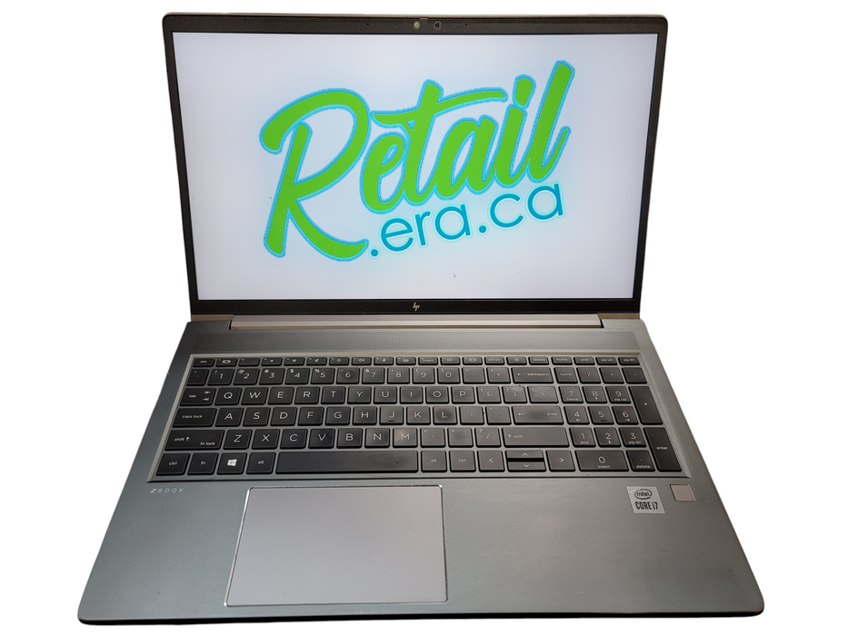 HP ZBook Power G7 i7-10750H 16GB DDR4 Quadro T1000 w/ Max Q 256GB NVMe No Adapte
