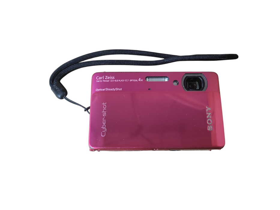 Sony CyberShot DSC-TX5 10.2MP Digital Camera  Pink READ