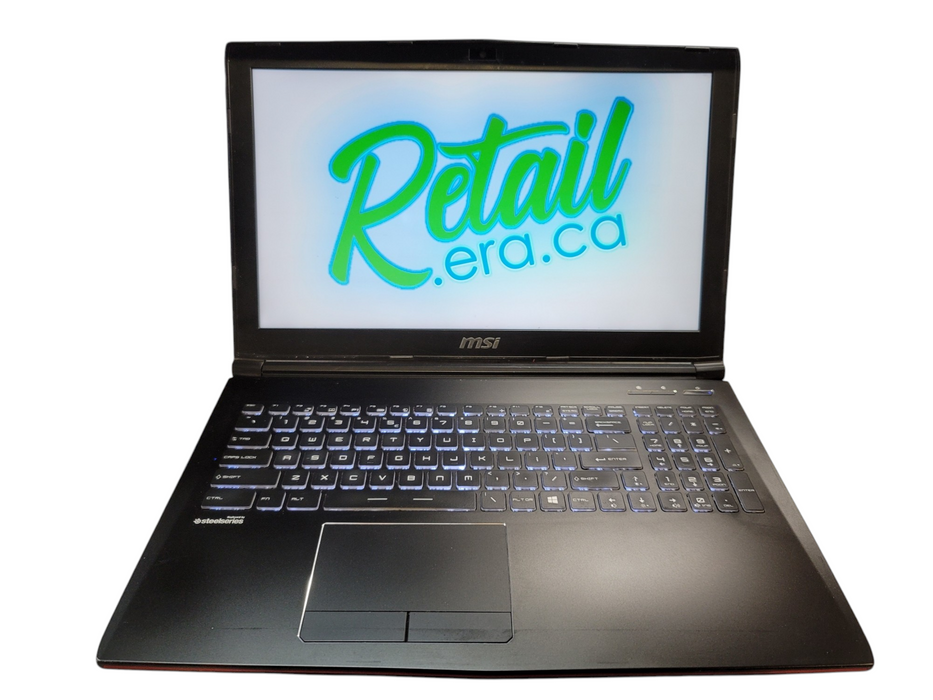 MSI GP62 Leopard i7-6700HQ 16GB DDR4 GTX 1060 256GB SSD READ