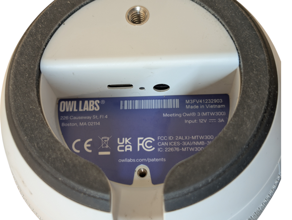 Owl Labs Meeting Owl 3 (MTW300)