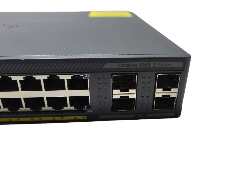 Cisco WS-C2960X-24TS-L | 24-Port Gigabit 4x SFP LanBase Network Switch Q