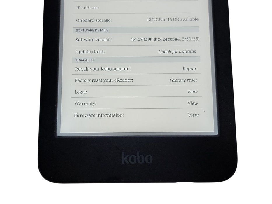 Kobo Clara BW - 16GB - Black [N365]