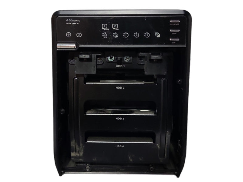 Mediasonic ProBox 4 Bay Hard Drive Enclosure w/ 3x 4TB HDDs, HF2-SU3S2 Rev3