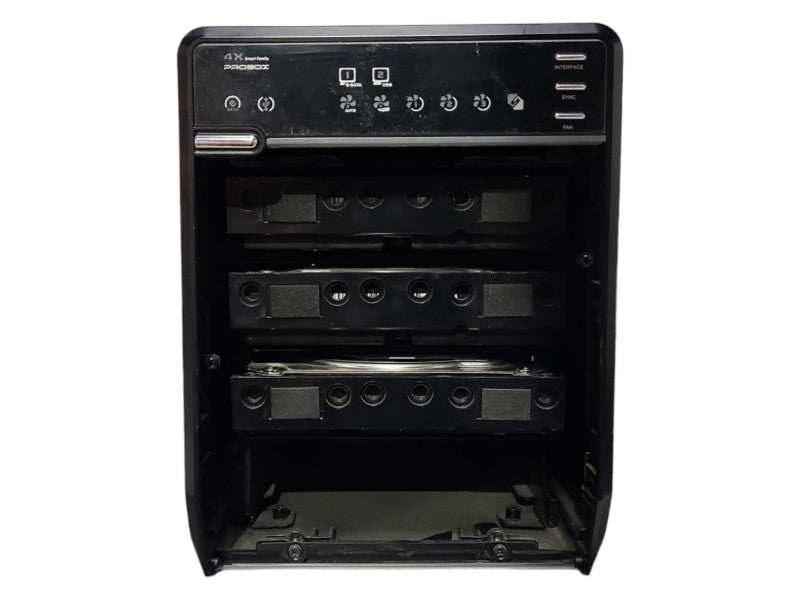 Mediasonic ProBox 4 Bay Hard Drive Enclosure w/ 3x 4TB HDDs, HF2-SU3S2 Rev3