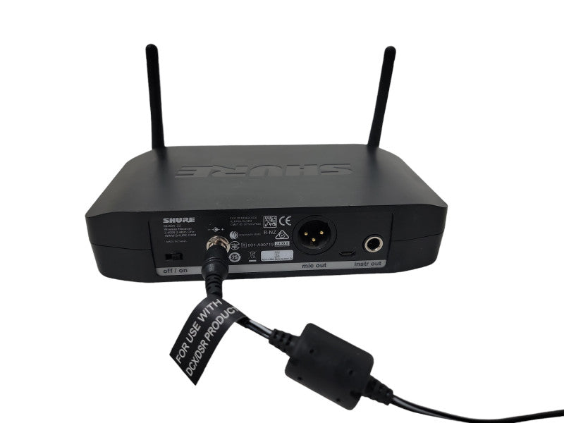 Shure GLXD4 Z2 Single Channel Digital Wireless Receiver W/ Shure SM58 mic