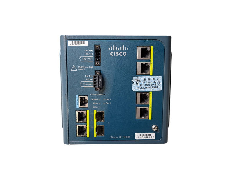 Cisco IE-3000-4TC | 4-Port Layer 3 Industrial Ethernet Switch