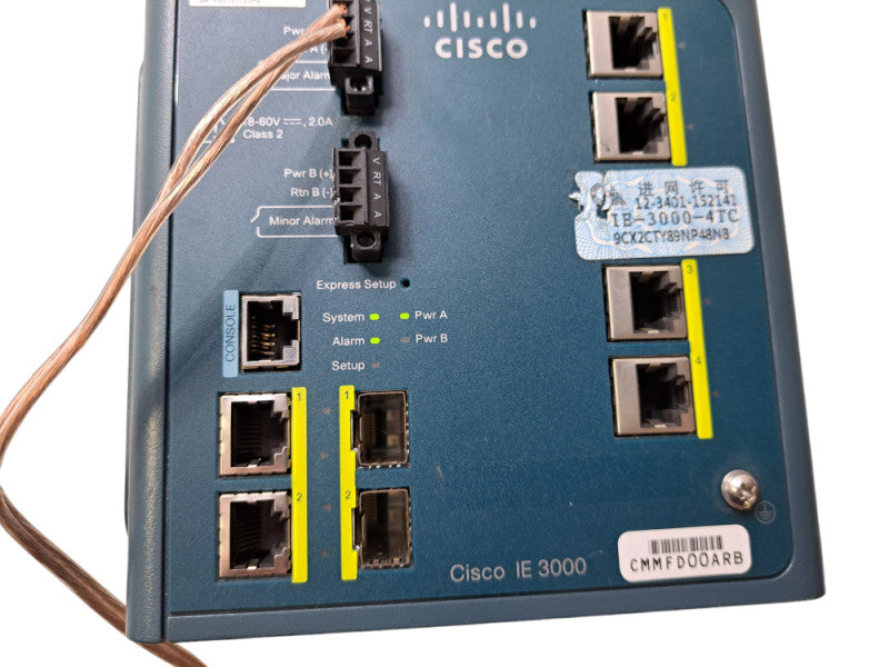 Cisco IE-3000-4TC | 4-Port Layer 3 Industrial Ethernet Switch