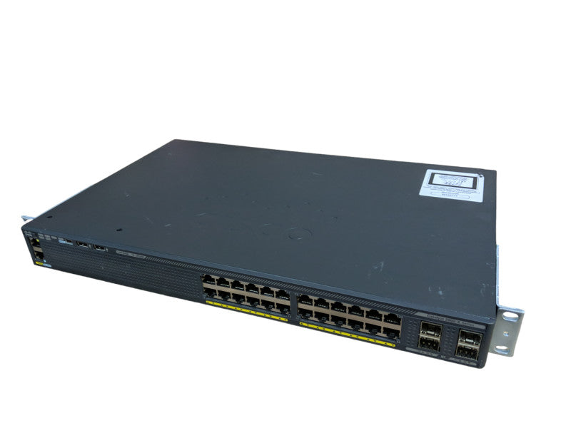Cisco WS-C2960X-24TS-L Catalyst 2960-X 24 GigE PoE+ Switch Q