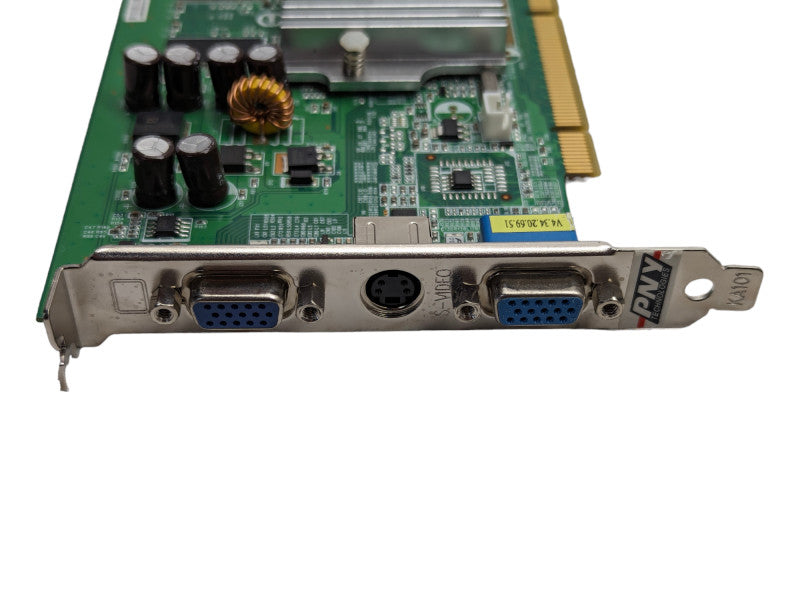 Retro Gaming PCI Graphics Card PNY GeForce FX5200 DDR 256MB -