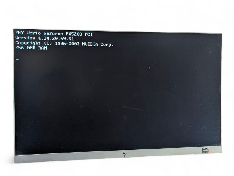 Retro Gaming PCI Graphics Card PNY GeForce FX5200 DDR 256MB -
