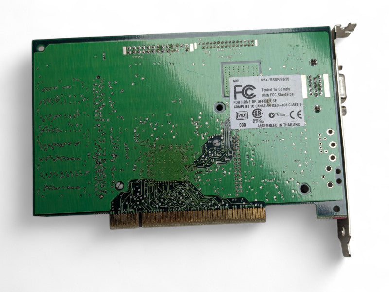MATROX 844-00 REV_A PCI Video Graphics Card with VGA KS-11 94V-0 Q-