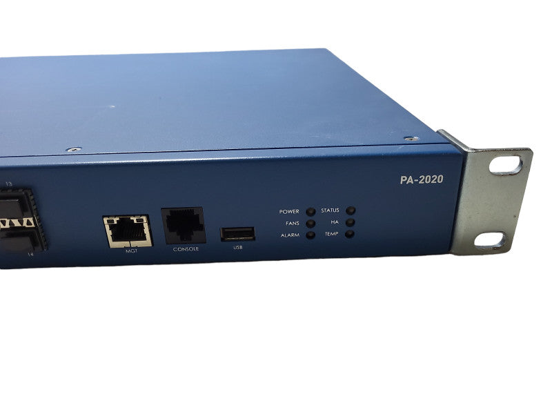 Palo Alto Networks PA-2020 Enterprise Firewall Appliance Q