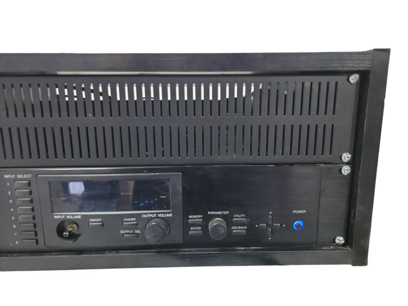 TOA 9000 Series Pre Amplifier M-9000 W/ Portable Rack (see pictures)