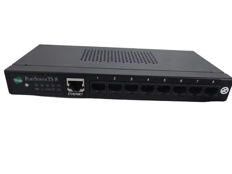 Digi PortServer TS 8 500001208-01 + PWR Adapter !