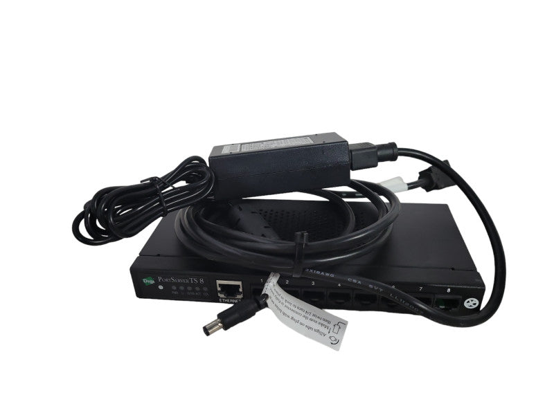 Digi PortServer TS 8 500001208-01 + PWR Adapter !