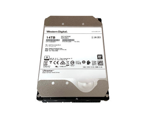 WD Ultrastar DC HC530 14TB 7.2K RPM SATA 6Gb/s 3.5" HDD WUH721414ALE6L4 0F31284