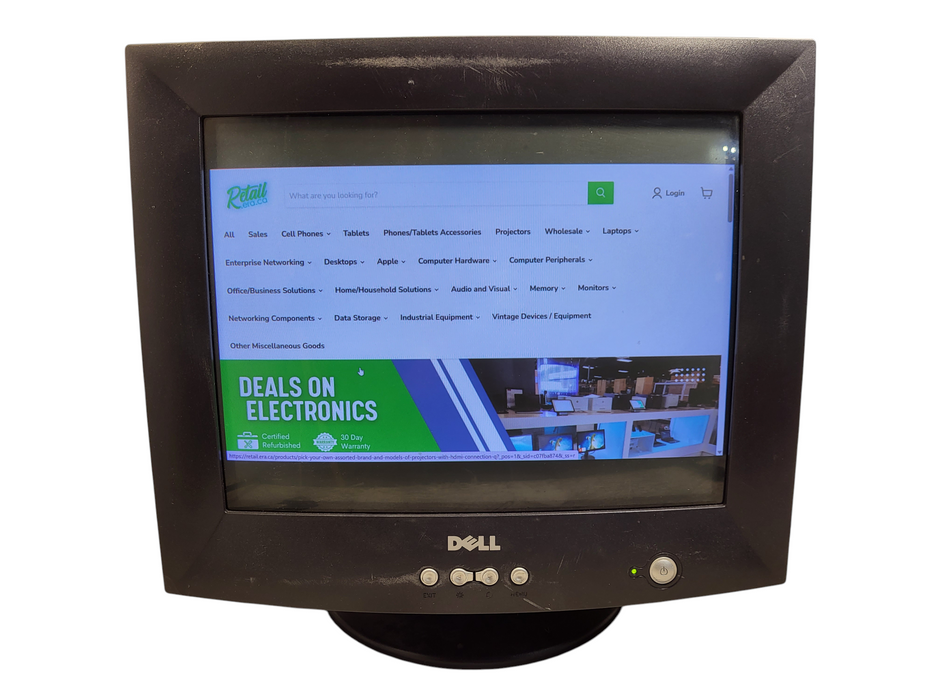 Dell 17" E773c 1280x1024 VGA CRT Monitor TESTED & Working Clean