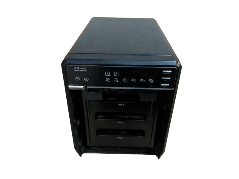 MediaSonic HF2-SU3S2 ProBox 4- Bay External Hard Drive Storage Enclosure NAS