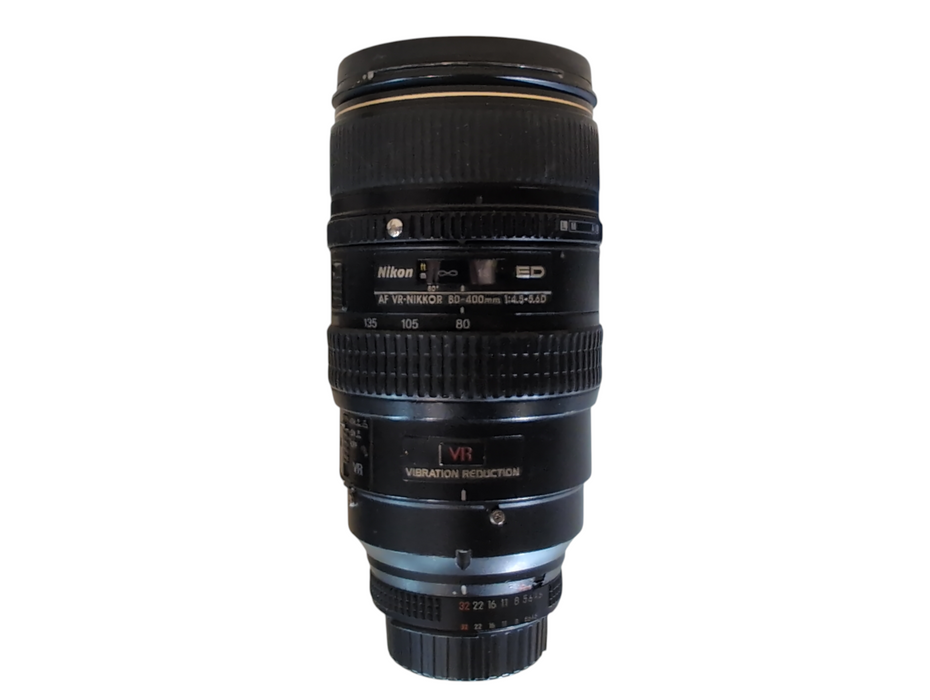 Nikon AF VR-NIKKOR 80-400mm f/4.5-5.6 D ED Lens, Made in JAPAN