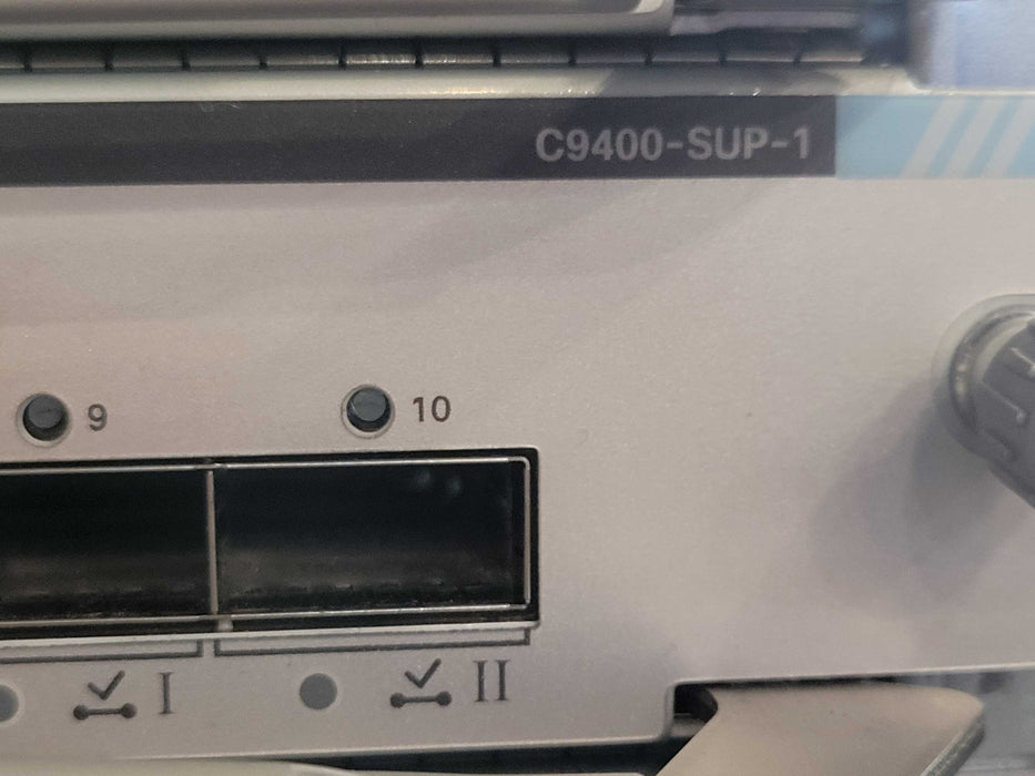 Cisco Catalyst C9410R 1x C9400-SUP-1, 2x C9400-LC-48UX, 2x C9400-LC-48U