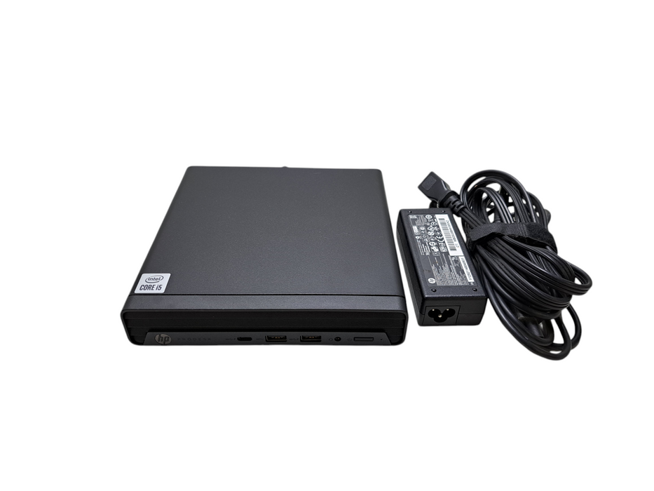HP ProDesk 400 G6 Mini PC | Intel Core i5-10500T, 8GB DDR4, 256GB NVMe, Wi-Fi