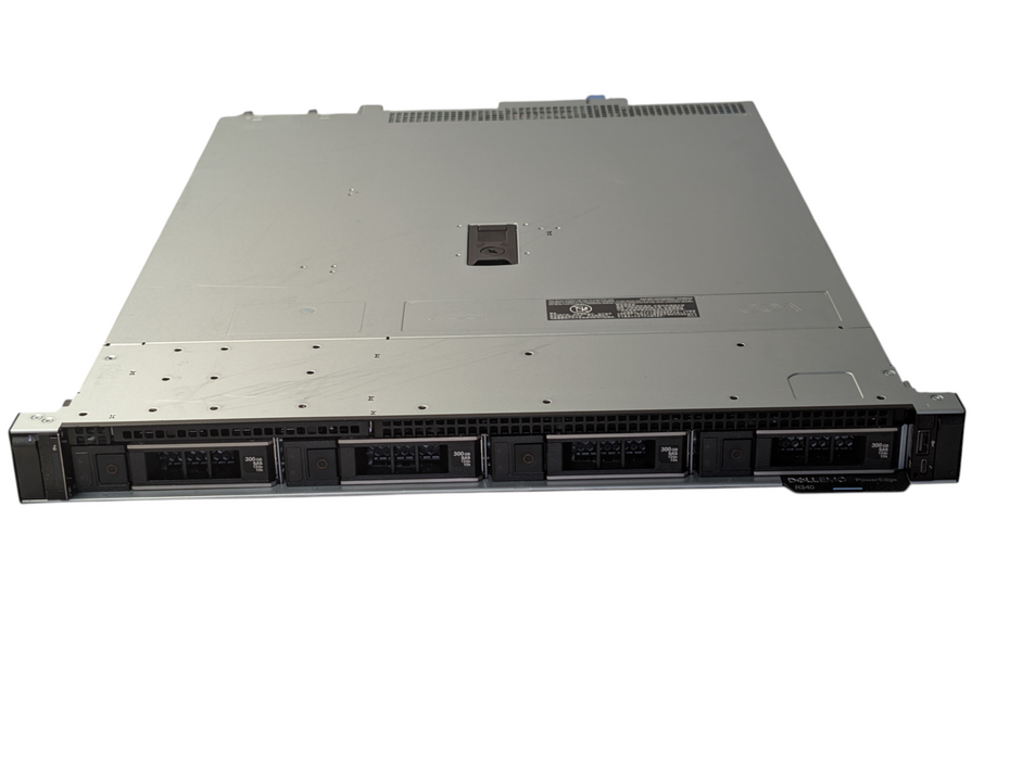 DELL PowerEdge R340 Intel Xeon E-2276G 32GB RAM 4x 300GB SAS HDDs