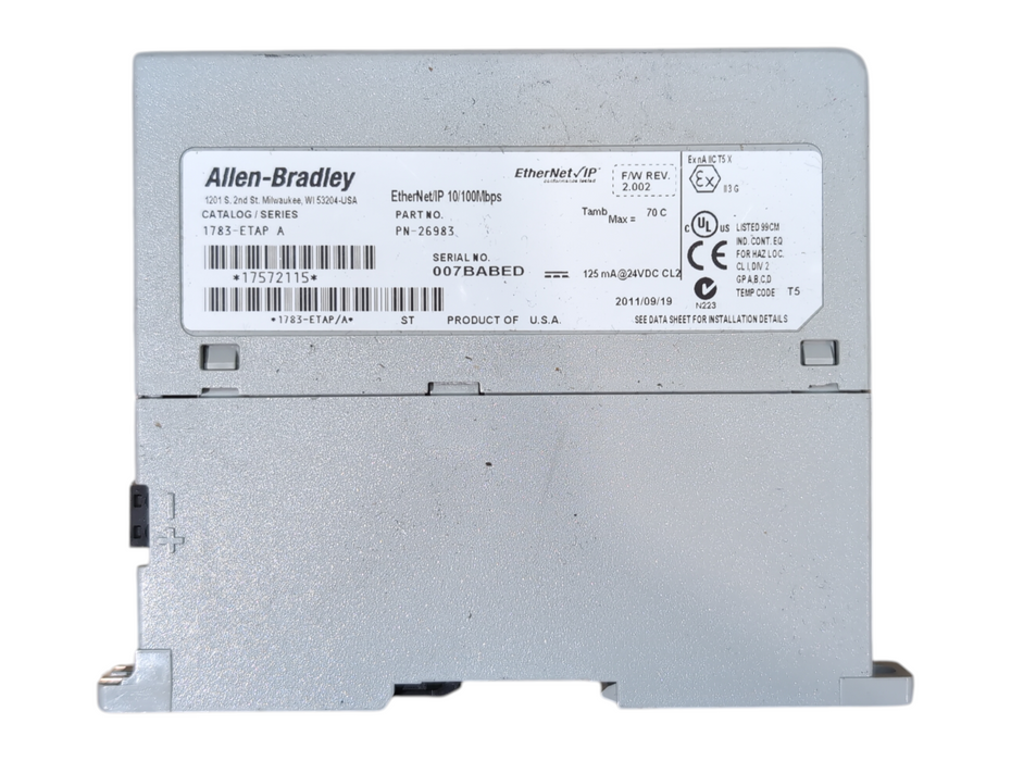 Allen-Bradley 1783-ETAP 3 Port EtherNet/IP Tap
