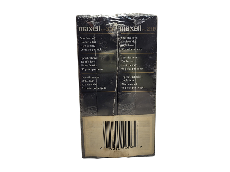 Vintage Maxell MD2-HD Double Sided 5.25" Floppy Disk Deluxe 20-Pack