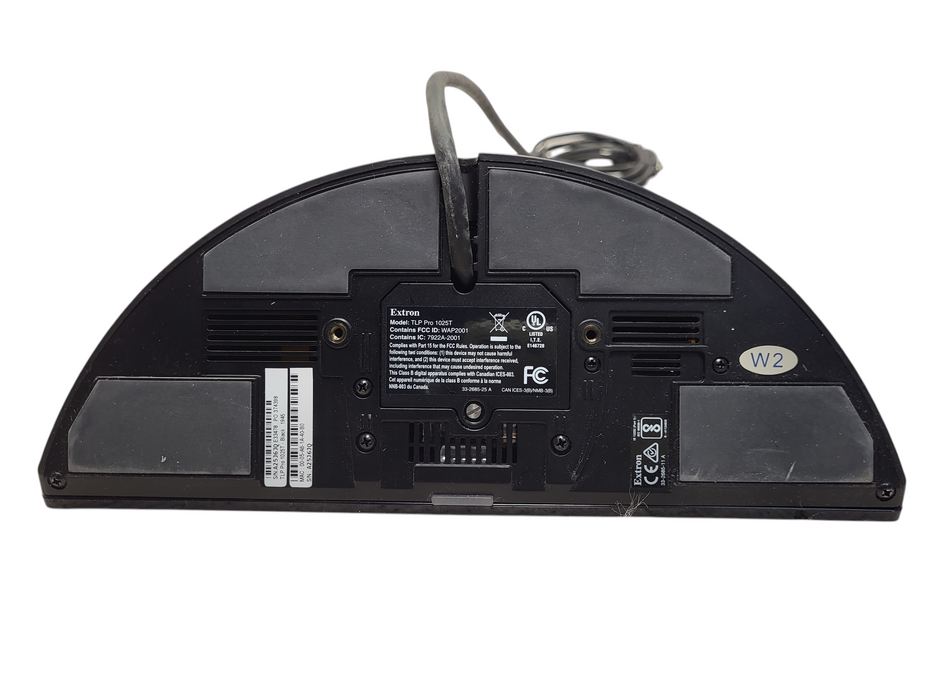 Extron 60-1565-02 TLP PRO 1025T 10" Tabletop TouchLink Pro Touchpanel, BLK