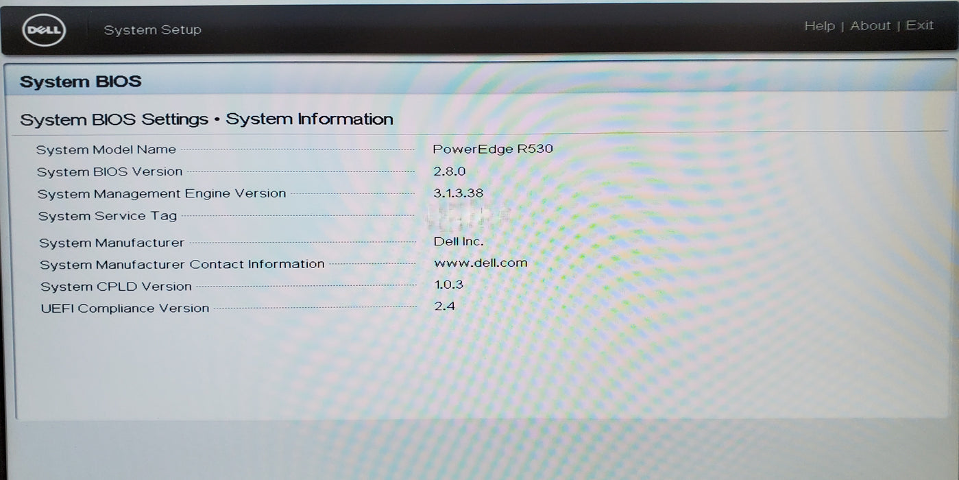 Dell PowerEdge R530 - 1x Xeon E5-2603 v4, 16GB DDR4, H330 Mini - No HDD