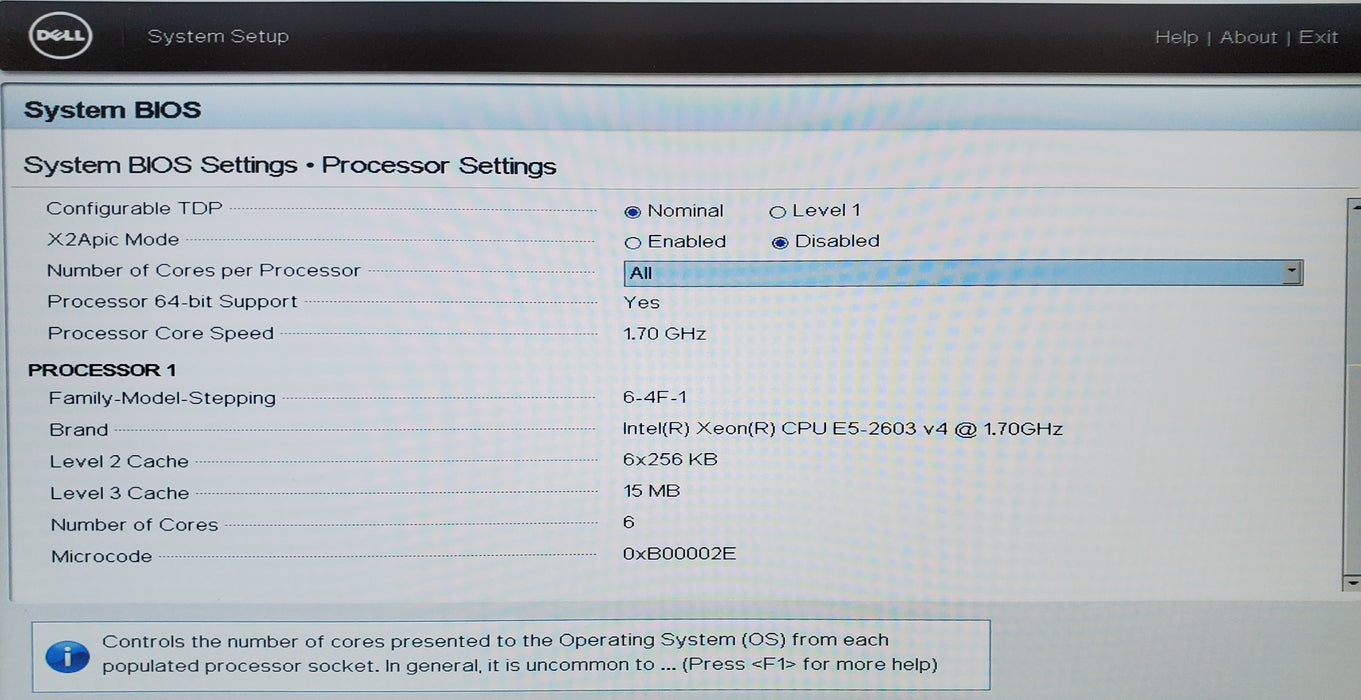 Dell PowerEdge R530 - 1x Xeon E5-2603 v4, 16GB DDR4, H330 Mini - No HDD