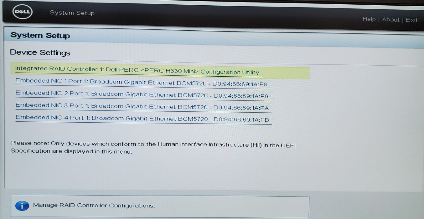Dell PowerEdge R530 - 1x Xeon E5-2603 v4, 16GB DDR4, H330 Mini - No HDD