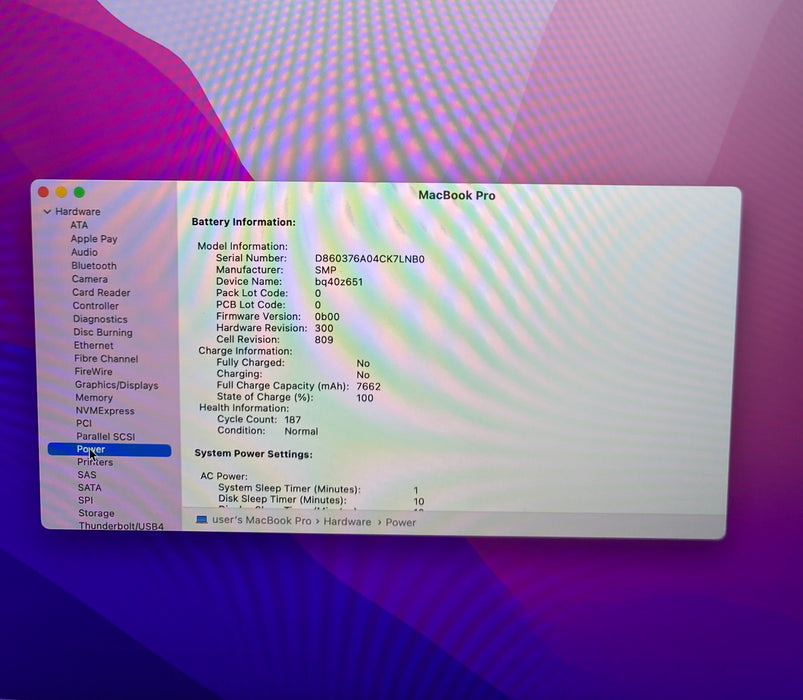 Apple MacBook Pro 16" 2019 i9-9980HK Radeon Pro 5500M GPU 32GB RAM 1TB SSD READ