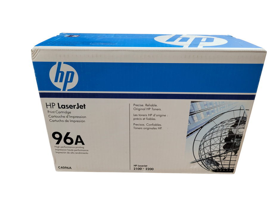 HP Genuine 96A Laserjet Toner Cartridge Black C4096A New OEM Sealed Box