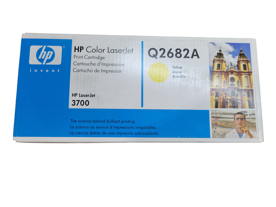 HP LaserJet 3700 Printer Toner Q2682A YELLOW