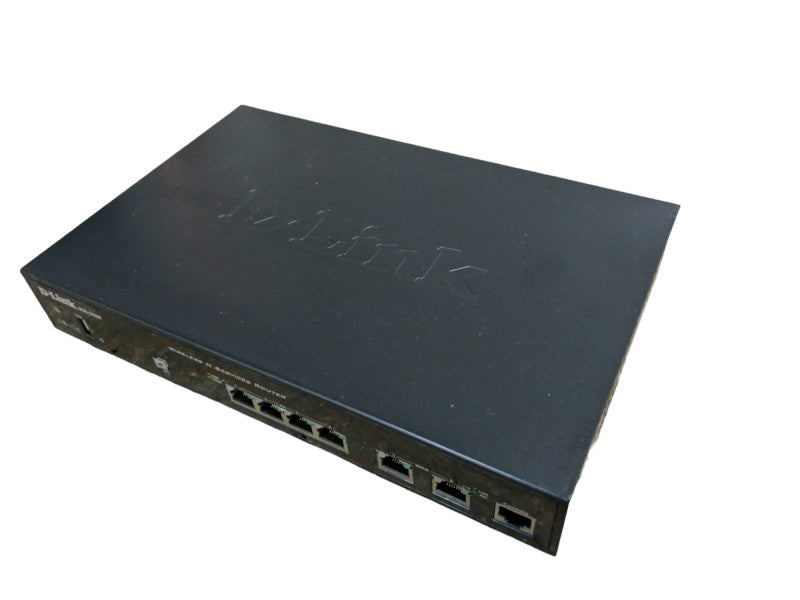 D-Link DSR-500N Wireless Services Router, 4 Gigabit Ports, 2 WAN, VPN, SSL