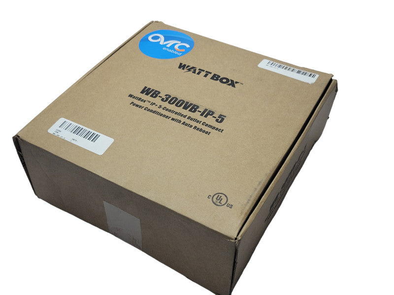Open-Box WATT BOX WB-300VB-IP-5, Compact Power Conditioner  _