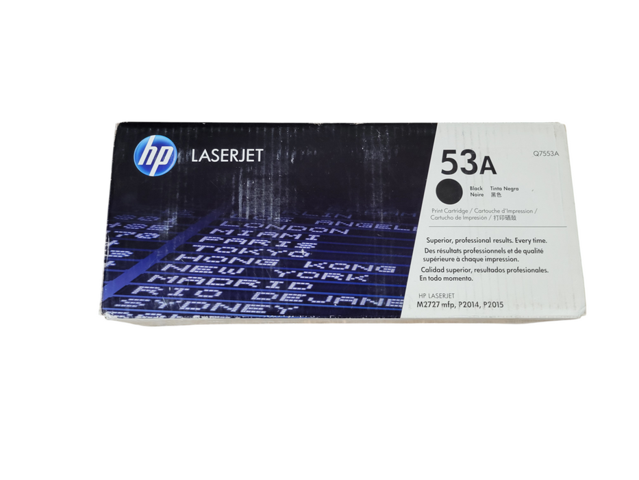 Genuine HP 53A Q7553A Black Original LaserJet Toner Cartridge Sealed