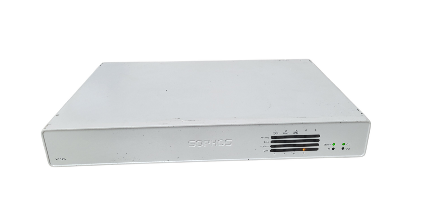Sophos XG 125 Firewall Security Appliance VPN Router No HDD/SSD