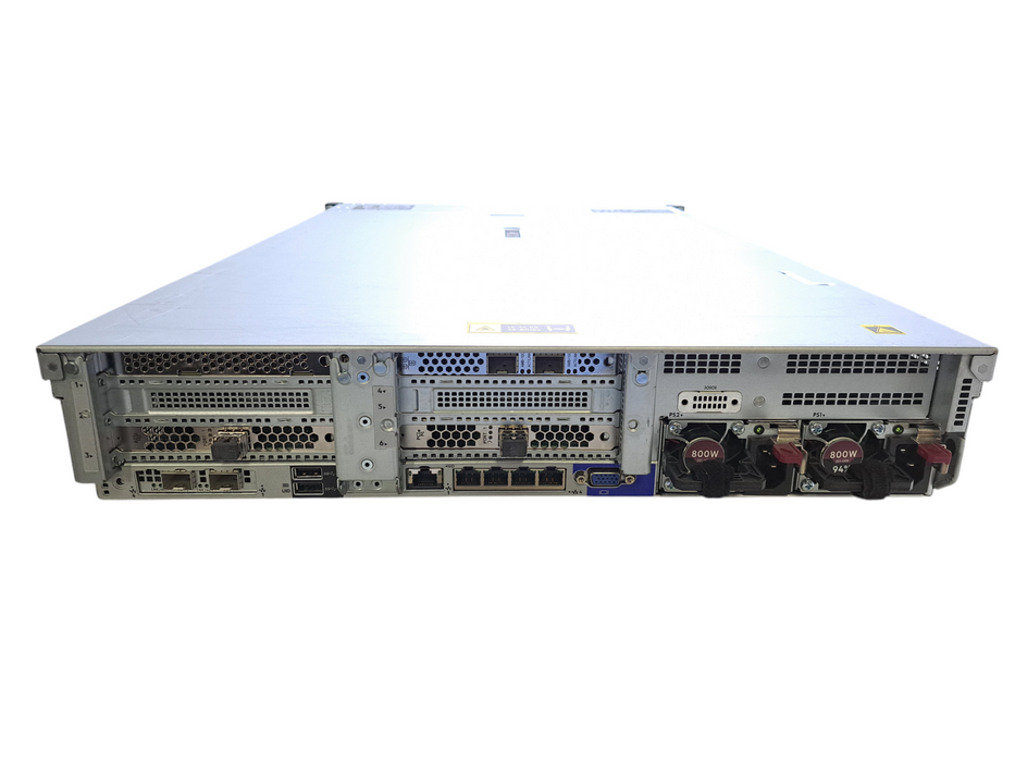 HPE ProLiant DL380 Gen10 8x 2.5"| 2x Xeon Gold 6240 @2.60GHz, 32GB DDR4, P408i-p