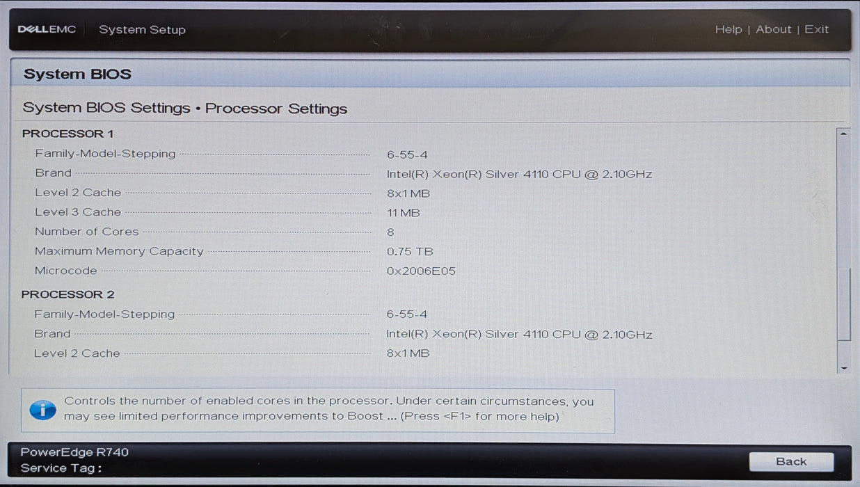 Dell PE R740 2U 8x2.5", 2x Xeon Silver 4110, 16GB DDR4, H330, No HDD, 2x 750W