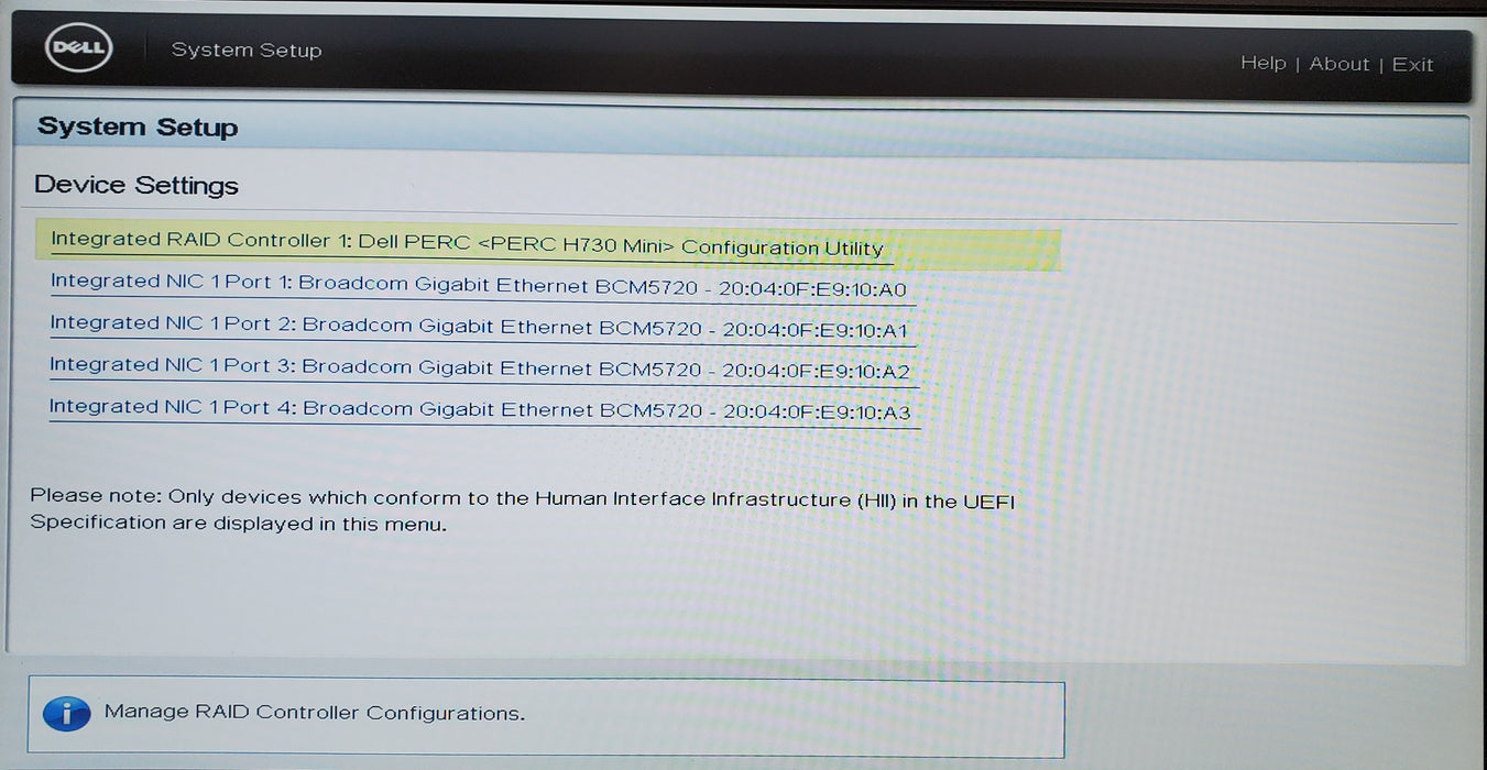 Dell PowerEdge R730 - 1x Xeon E5-2620 v4, 16GB DDR4, H730 Mini - No HDD