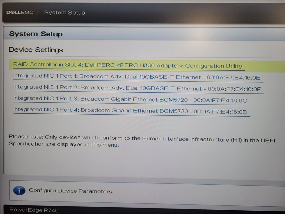 Dell PE R740 2U 8x2.5", 2x Xeon Silver 4110, 64GB DDR4, H330, No HDD, 2x 750W